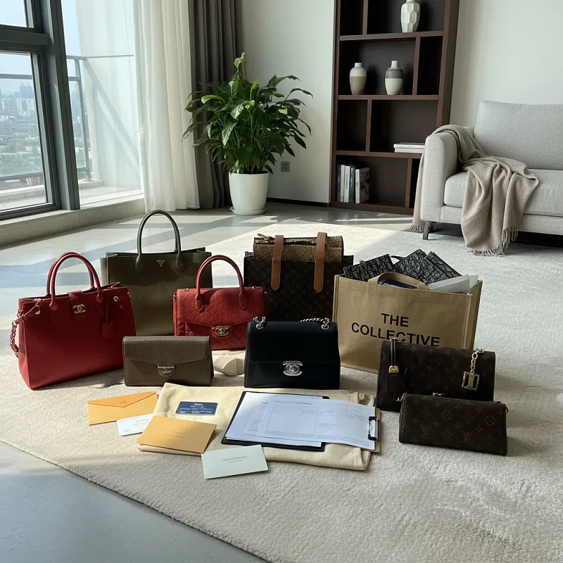 深圳罗湖区名牌包包回收现场实拍图