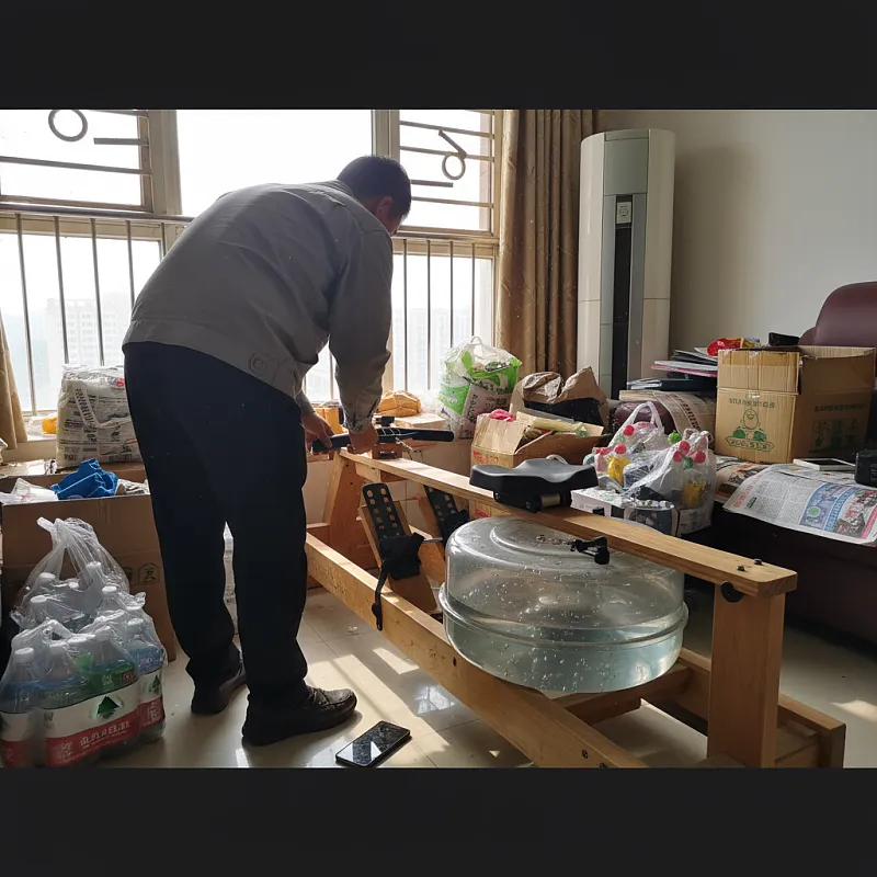 深圳罗湖区划船机回收现场实拍图